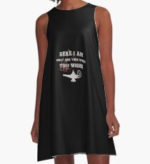Funny Wishes Gift A-Line Dress