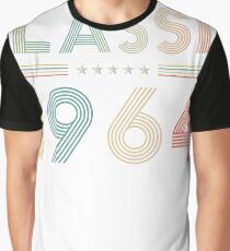Classic 1964 Vintage Birthday Retro Birthday Gift Graphic T-Shirt