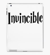 T-shirt Invincible Phrase iPad Case/Skin