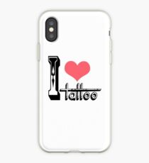 I Love Tattoo iPhone Case