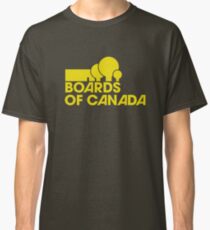 Boards of Canada Logo Yellow Classic T-Shirt