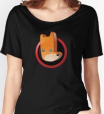 Cute animal icon - fox Women's Relaxed Fit T-Shirt