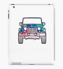 Watercolor Jeep iPad Case/Skin