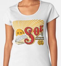 CERVEZA SOL Women's Premium T-Shirt