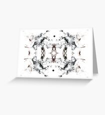 Smoke Abstract Greeting Card