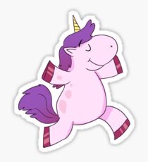 Cute unicorn design Sticker