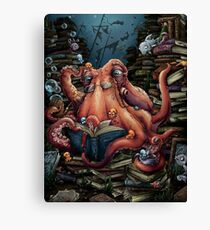 Grandpa Octopus Canvas Print