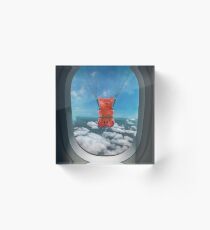 Gummy Bear Skydiving Adventure! Acrylic Block