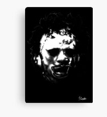 Leatherface Canvas Print
