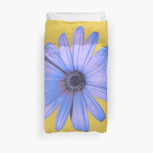 Daisy Blue Duvet Cover