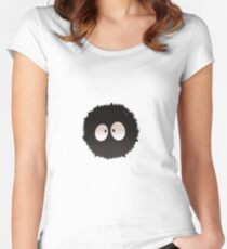 Soot Sprite Poofball Women's Fitted Scoop T-Shirt