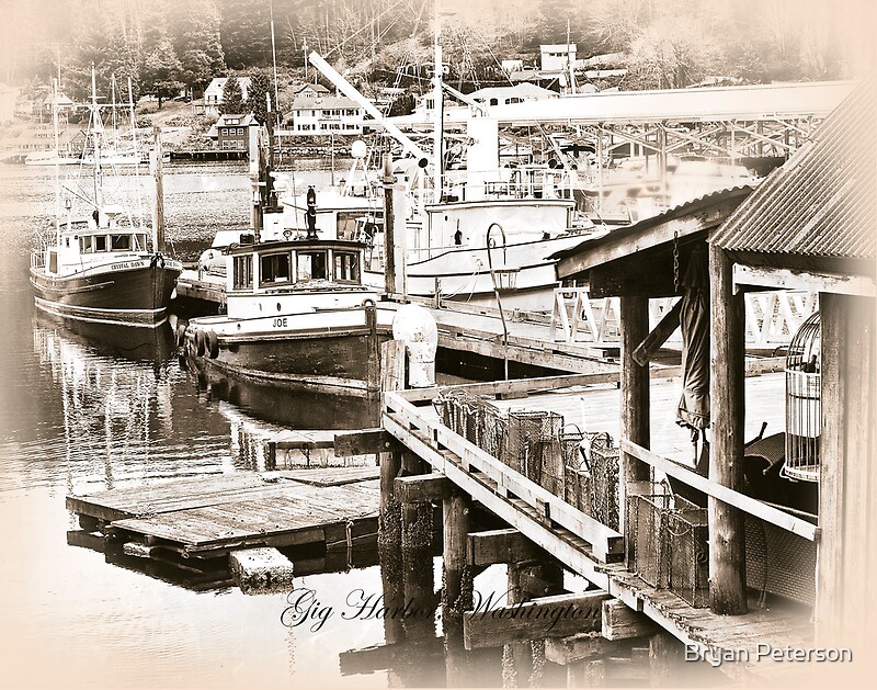 Gig Harbor Washington By Bryan Peterson Redbubble