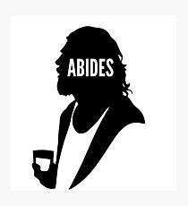 Dude Abides Photographic Print