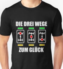 THE THREE WAYS TO LUCKY FASTENERS Unisex T-Shirt
