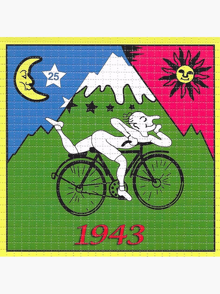 Póster «LSD - Albert Hofmann - Día De La Bicicleta» De Eldar | Redbubble