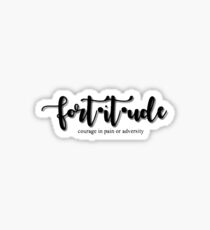 One Tree Hill Fortitude Sticker