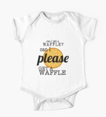 Can I Please Get a Waffle Vine One Piece - Short Sleeve
