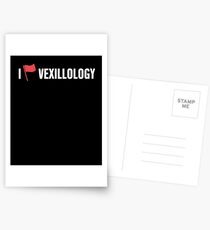 Vexillology - Weltland-Flaggen-Liebhaber-Geschenk Postkarten