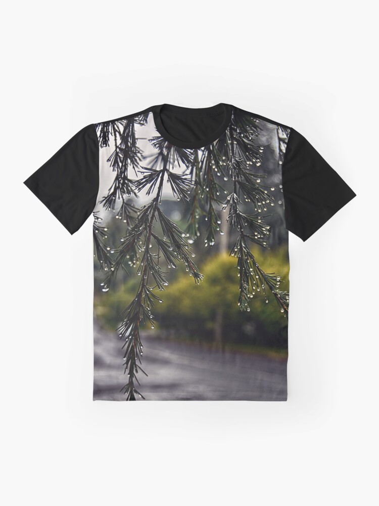 Alternate view of Rainy morning Graphic T-Shirt