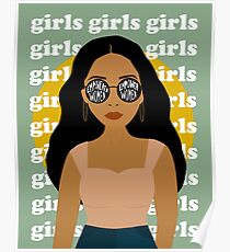 girls girls girls Poster