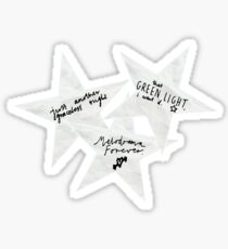 Lorde Melodrama Confetti Sticker