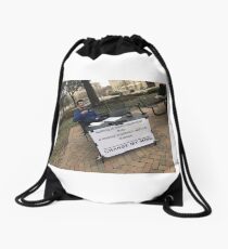 Cheese Drawstring Bag