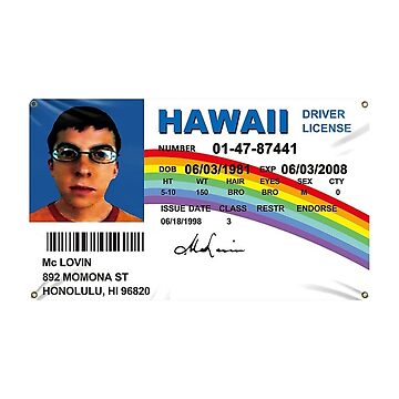 Mclovin ID