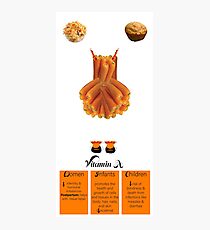 The Paper Doll Project: Carrot Party Dress Photographic Print