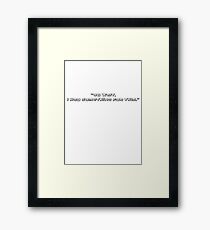 ARCHER - Oh, wait. I had something for this. #ClassicArcher Framed Print