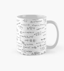 Mathe-Formeln und Zahlen Tasse (Standard)