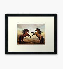horses Framed Print