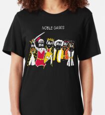 Noble Gases - Rn Ne Ar Xe He Kr Slim Fit T-Shirt