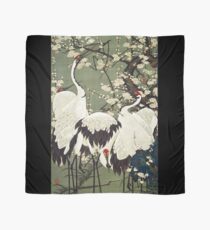 Favourite Artist - Plum Blossoms and Cranes - Ito Jakuchu Scarf
