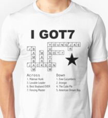 GOT7 Crossword Puzzle Unisex T-Shirt