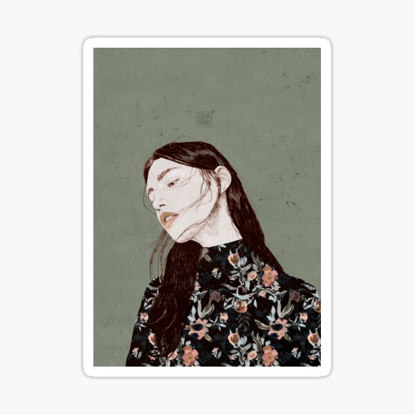 THE REVENGE ELENA GARNU Sticker