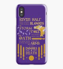 The Prophecy of Seven iPhone Case