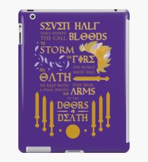 The Prophecy of Seven iPad Case/Skin