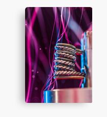Vaper Coil Art Canvas Print