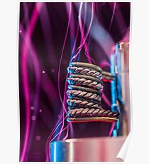 Vaper Coil Art Poster