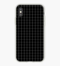 Vinilo o funda para iPhone CASO DE TELÉFONO DE RED NEGRA