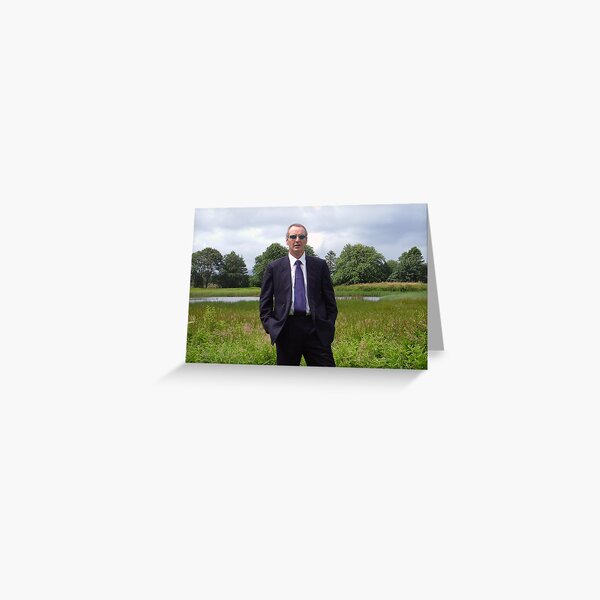 Suited and Booted Greeting Card