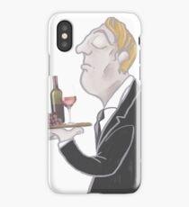 Jeeves and wine iPhone Case/Skin