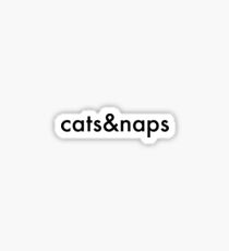 cats&naps Sticker