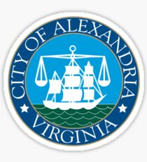 Seal of Alexandria Sticker