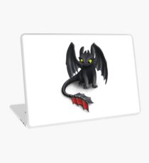 Toothless, Night Fury Inspired Dragon. Laptop Skin