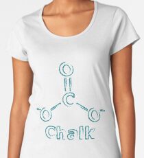 climb boulder chalk bag design mint Women's Premium T-Shirt
