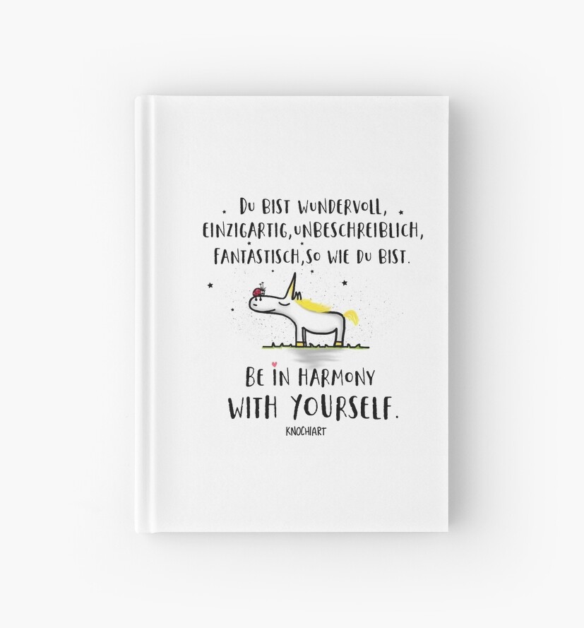 Falls Es Dir Heute Noch Keiner Gesagt Hat " Falls es dir heute noch keiner gesagt hat... " Notizbuch von