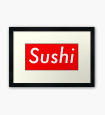 sushi Framed Print