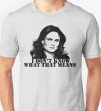 Camiseta unisex Bones - Temperance Brennan en negro