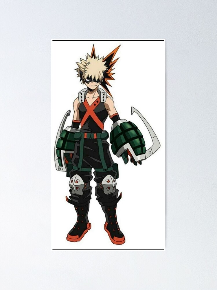 "Bakugo MHA" Poster by MilanAc | Redbubble